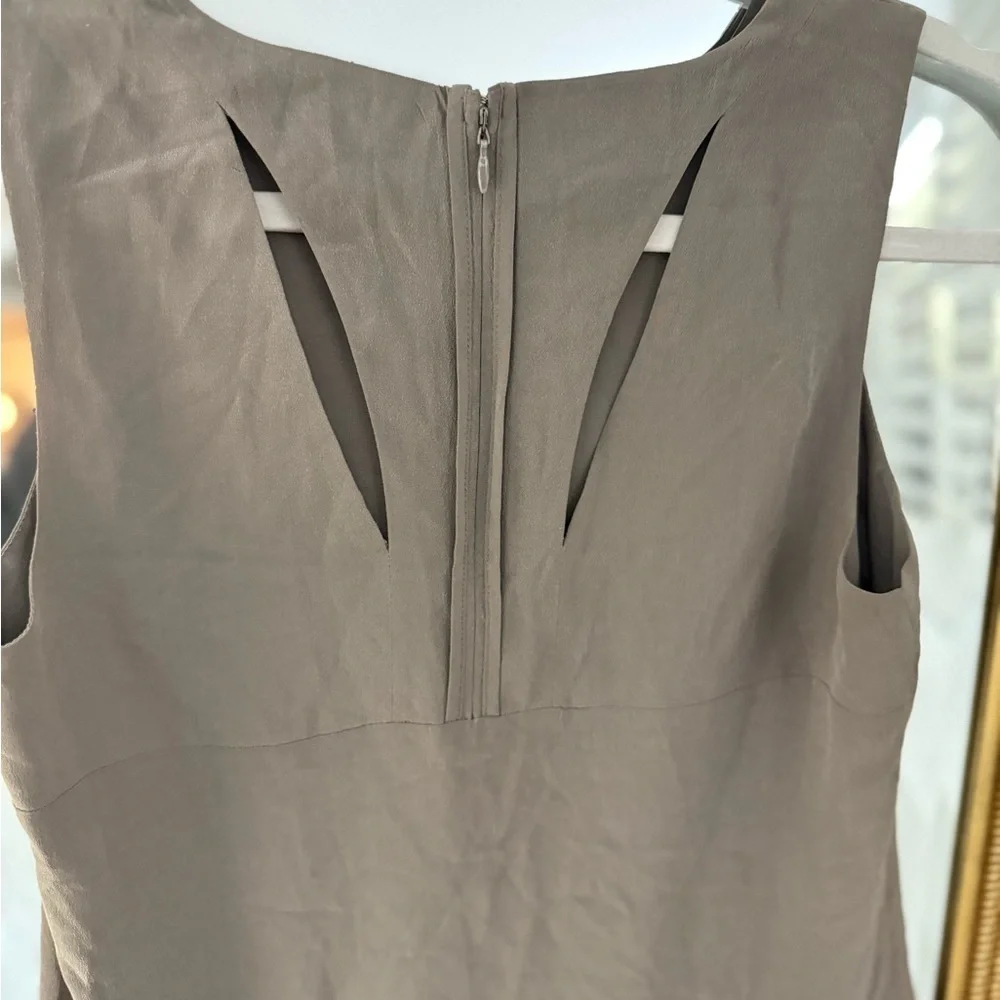 Cynthia Rowley Charcoal Backless Dress